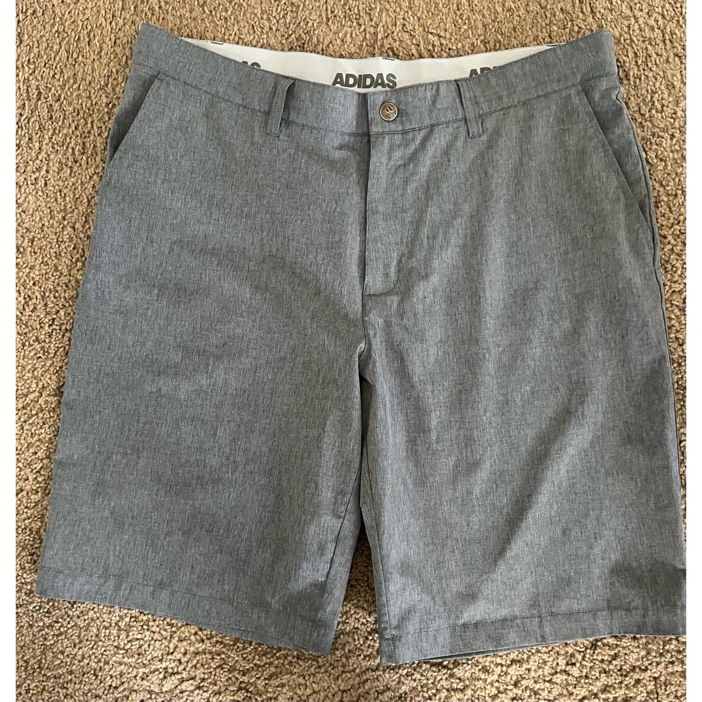 Adidas Men’s Ultimate 365 Stretch Golf Dress Shorts Gray Size 36